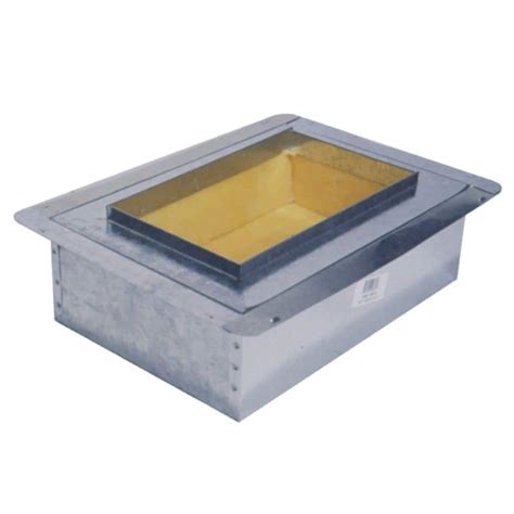 hvac insulated register box